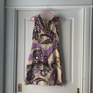 Kate Spade size 8 paisley lined summer dress
